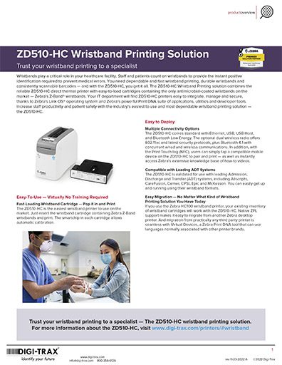 Zebra ZD510-HC wristband printer brochure thumbnail image 512px