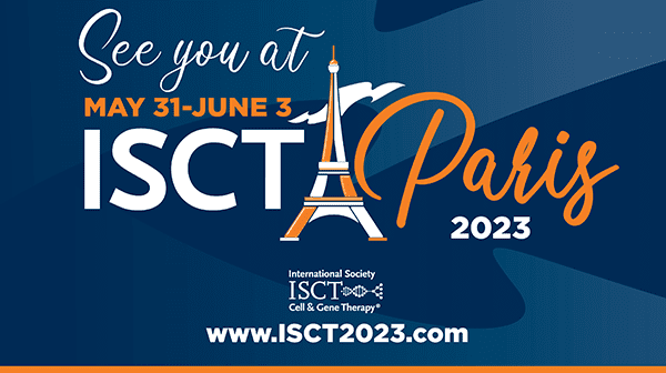 ISCT (International Society of Cellular Therapy) 2023 Paris logo 600px cropped